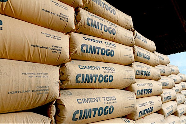 多哥水泥制造商Cimtogo涨价15%